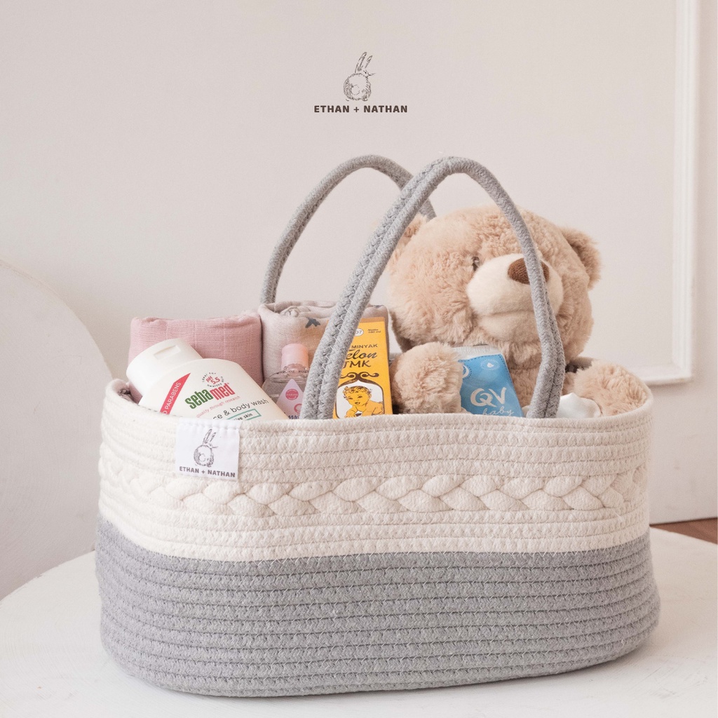 Ethan +  Nathan - Rope Caddy Diaper Bag