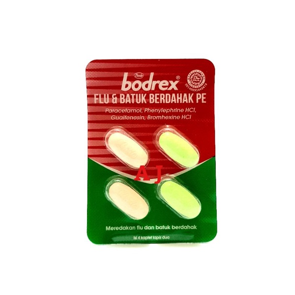 Bodrex Flu &amp; Batuk PE Strip