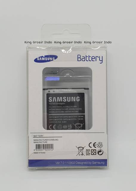 Baterai Samsung Galaxy Core2 G355H G355 Core 2 Win I8552 Original SEIN 100% Battery Batere Batre