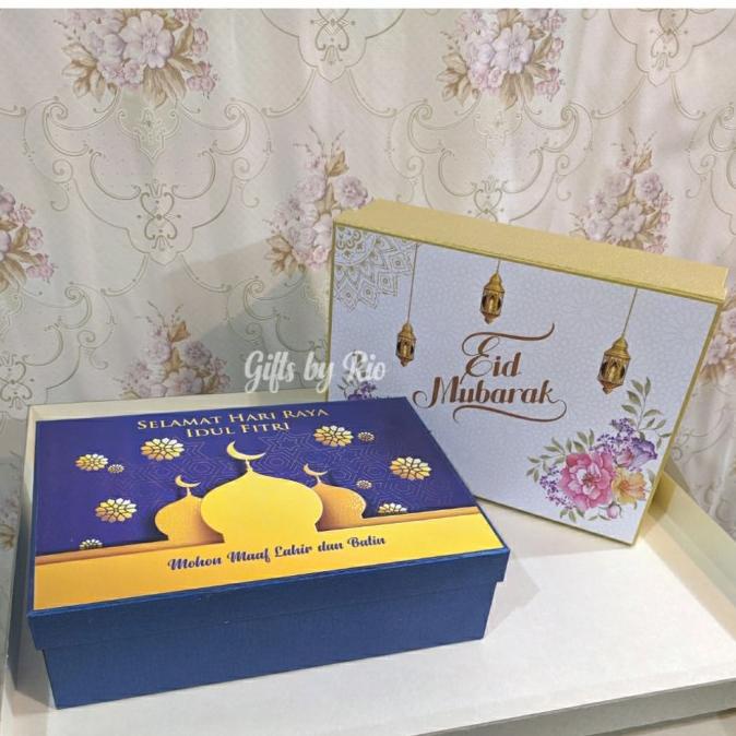 

~~~~~] Hardbox Parcel Hampers Lebaran kotak kado 28x20 cm tinggi 8 cm