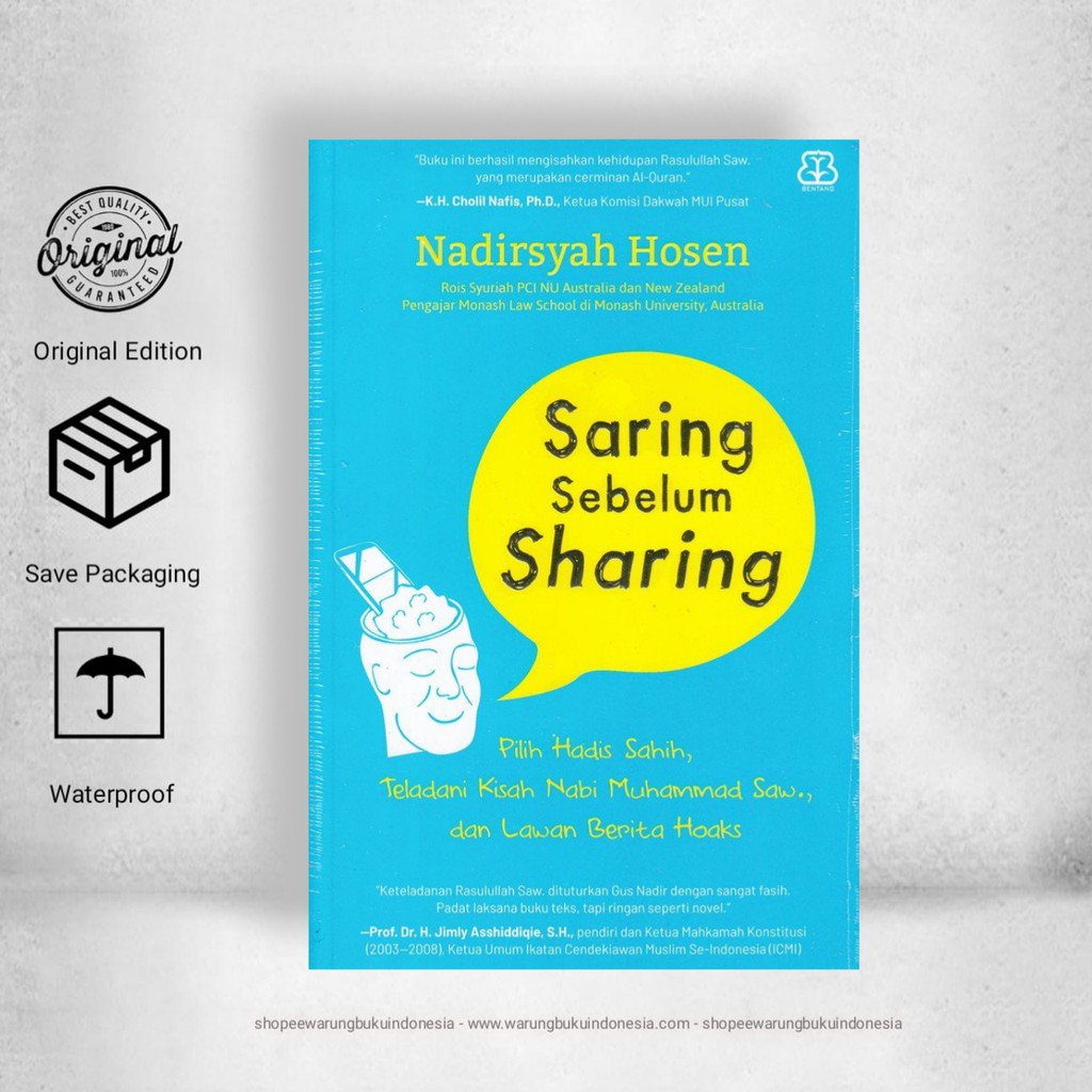 Saring Sebelum Sharing - Nadirsyah Hosen
