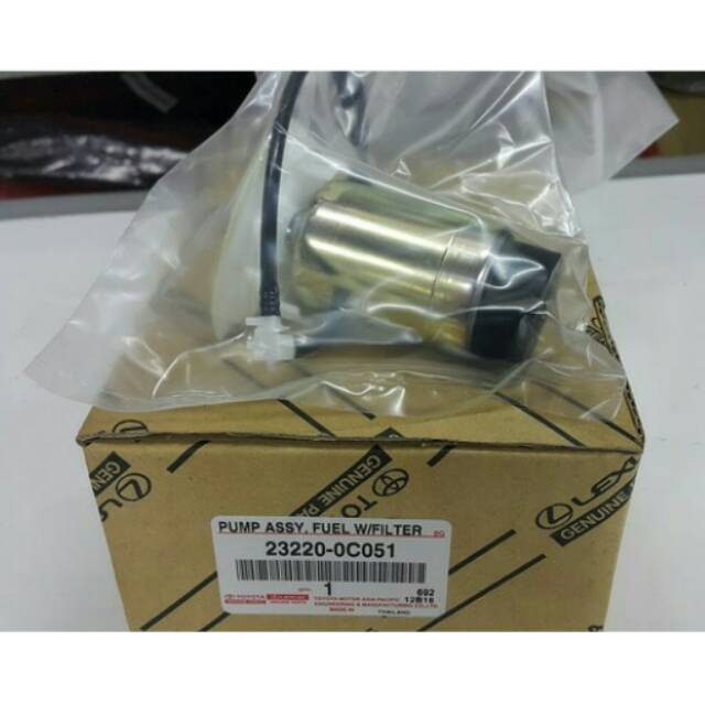 Pompa bensin-fuel pump kijang innova-fortuner-hilux bensin original toyota