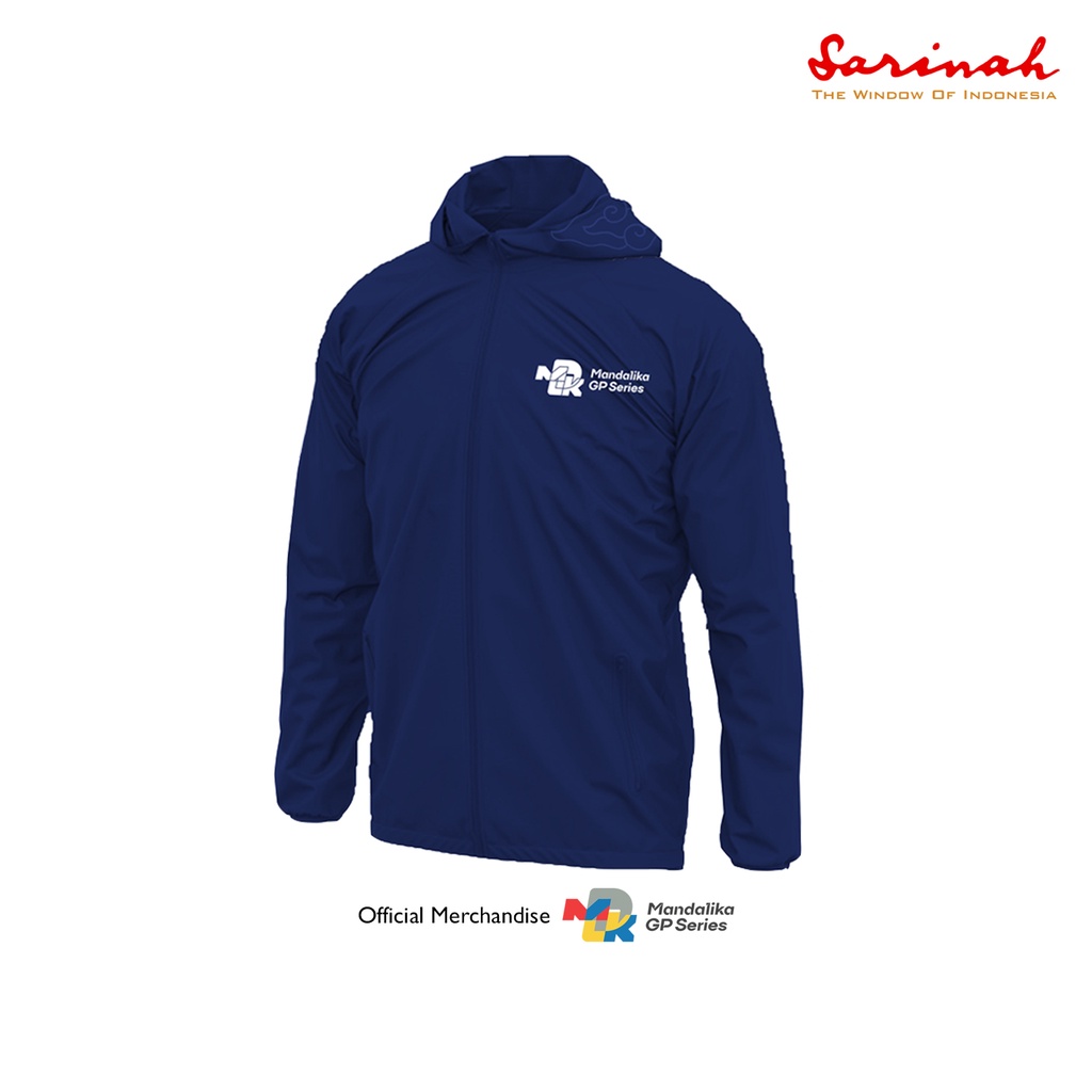Jaket Windbreaker Official Merchandise GP Series Mandalika - Kode SA24