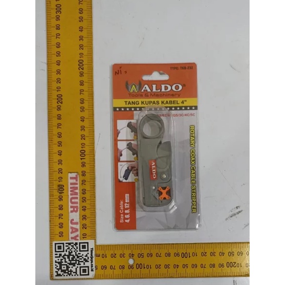 ALDO tang KUPAS KABEL 4 inch ROTARY COAX CABLE STRIPPER