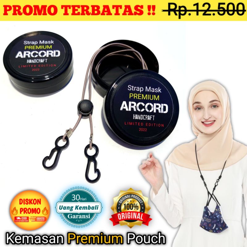 PENGAIT MASKER HIJAB / STRAP MASKER / KALUNG MASKER / PENGAIT MASKER STRAP / AKSESORIS MASKER / TALI