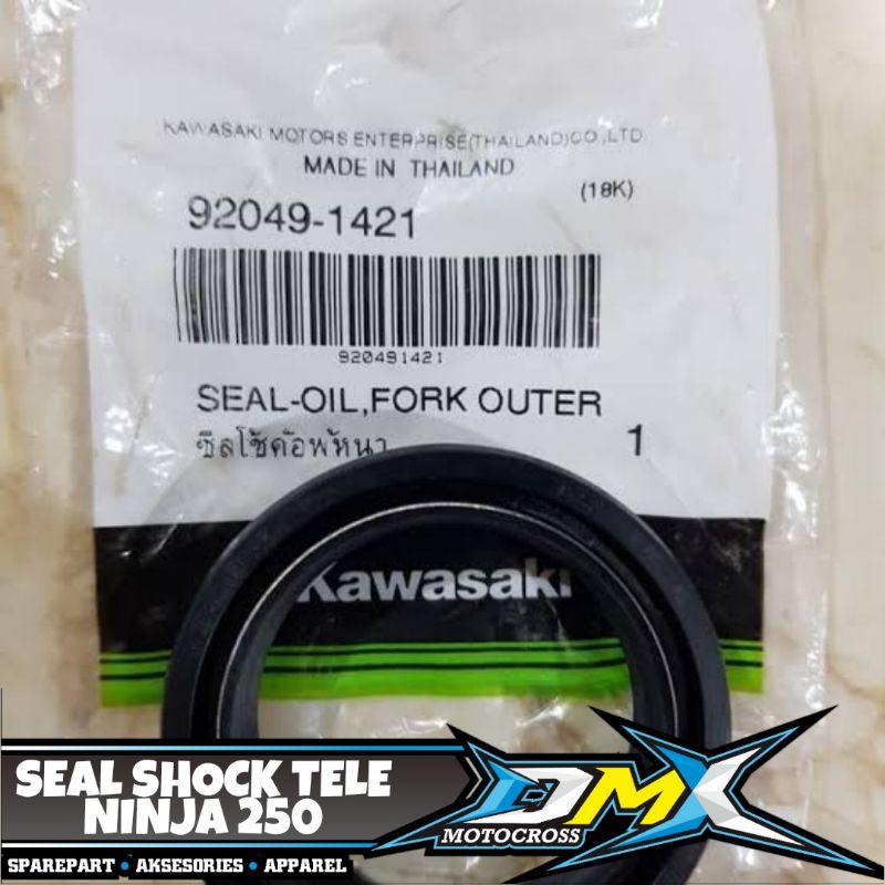 SEAL OIL SIL OLI TELESKOPIK TELE NINJA 250 KLX 230 PnP SEAL USD CRF 150L 92049-1421