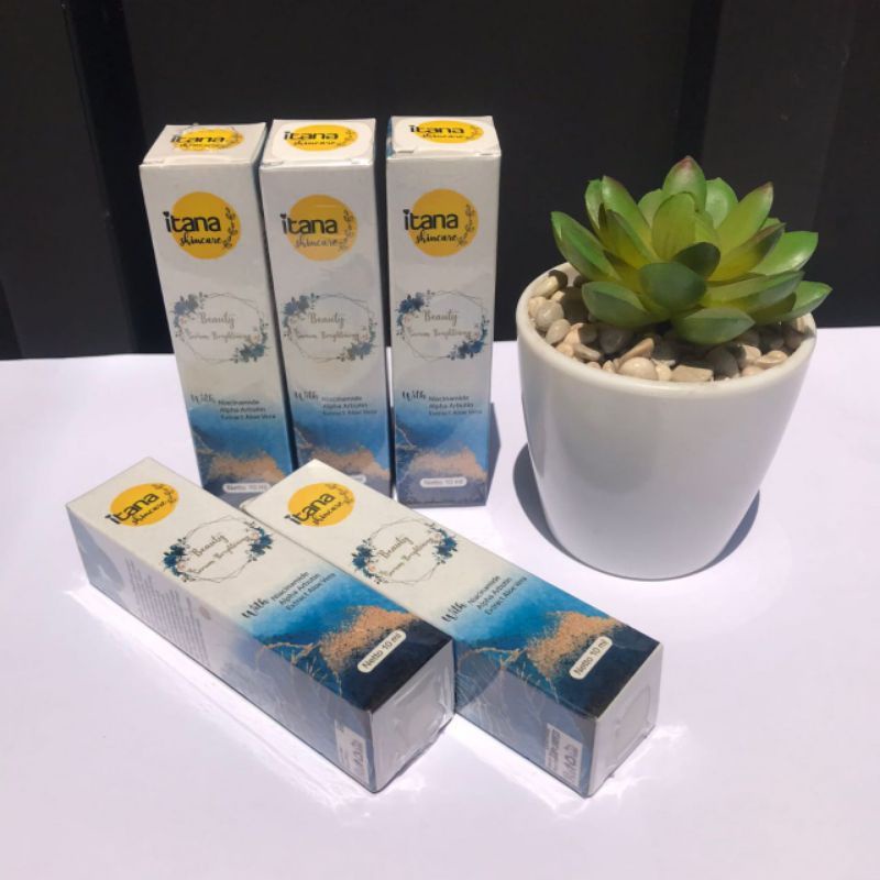 SERUM ITANA BEAUTY SERUM BRIGHTENER ITANA SKINCARE SERUM PEMUTIH ITANA SKINCARE