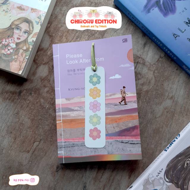 

Pembatas Buku / Bookmark > CHIRORU EDITION (Flowers)