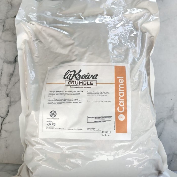 

Siap Kirim Caramel Crumble Crumb La Kreiva 1Kg