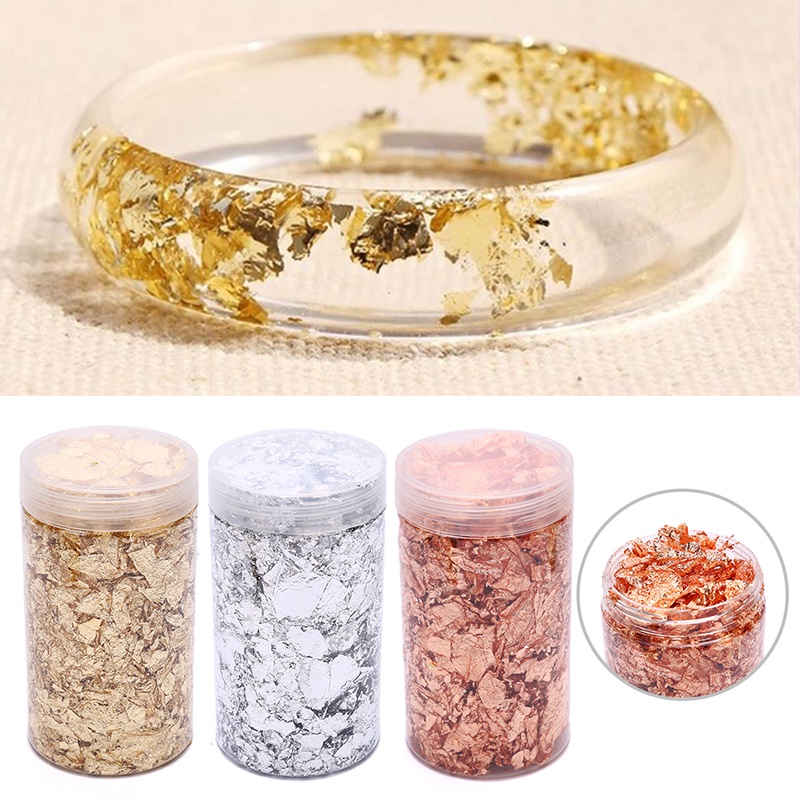 Cetakan Resin Foil Glitter Untuk Membuat Perhiasan