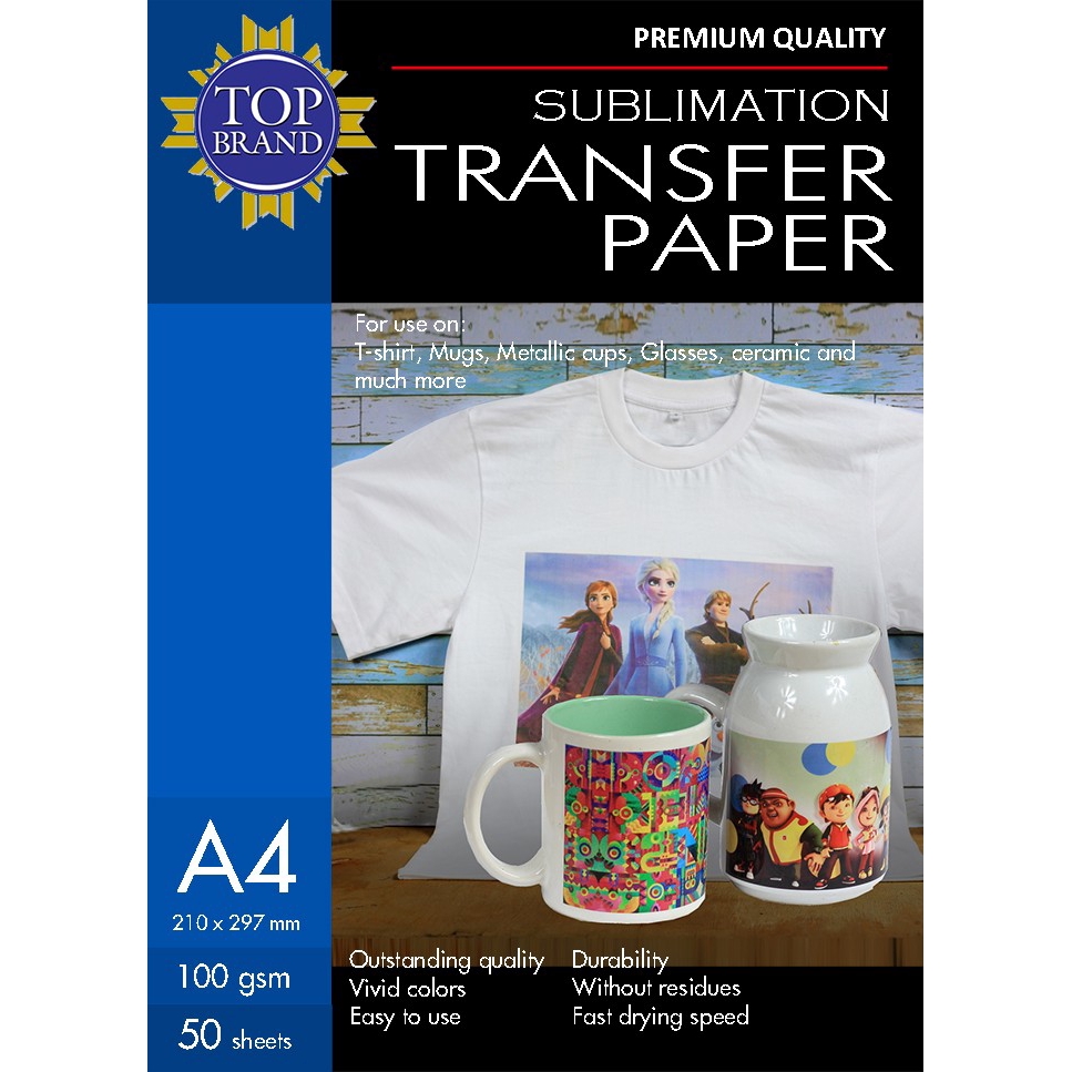 

Kertas Sublim Sublime - Sublimation Transfer Paper A4