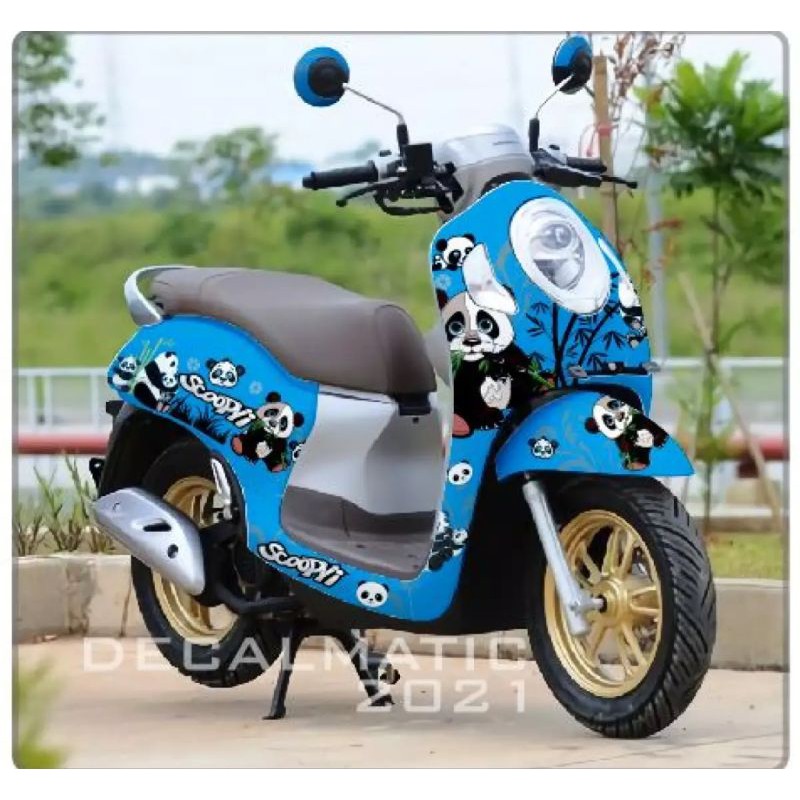 decal Scoopy 2021 full body grafis panda