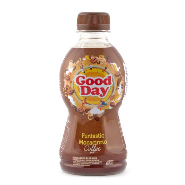 

GOOD DAY Mocacinno Funtastic Coffee 250ml - Minuman Kopi Moka - Botol