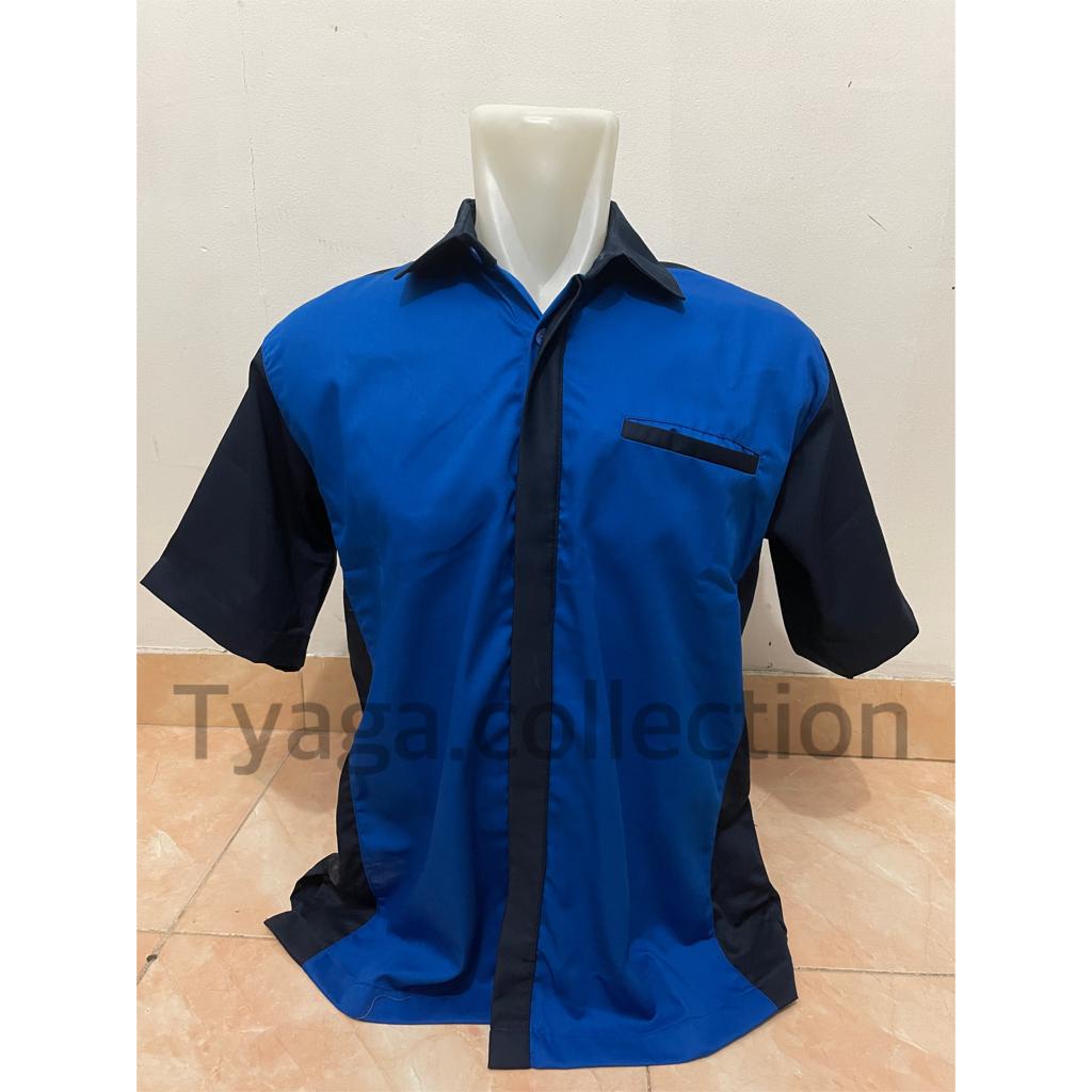 SERAGAM KOMBINASI, KEMEJA SERAGAM, BAJU KERJA, SERAGAM DRILL, BAJU PHD