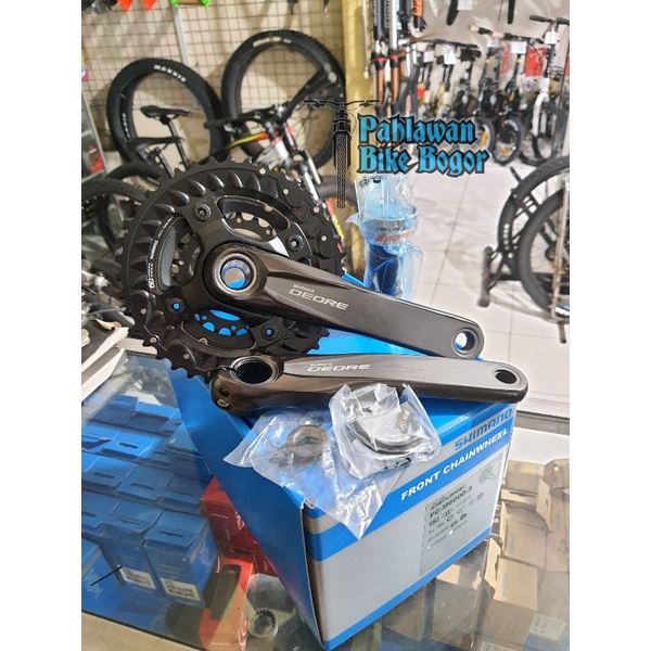 Crank shimano Deore M6000 3 speed HT2 Hollowtech 2