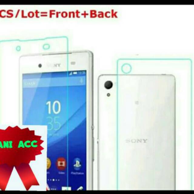 Tempered Glass Sony Xperia Z3 PLUS /Z4 fullset Docomo & Global