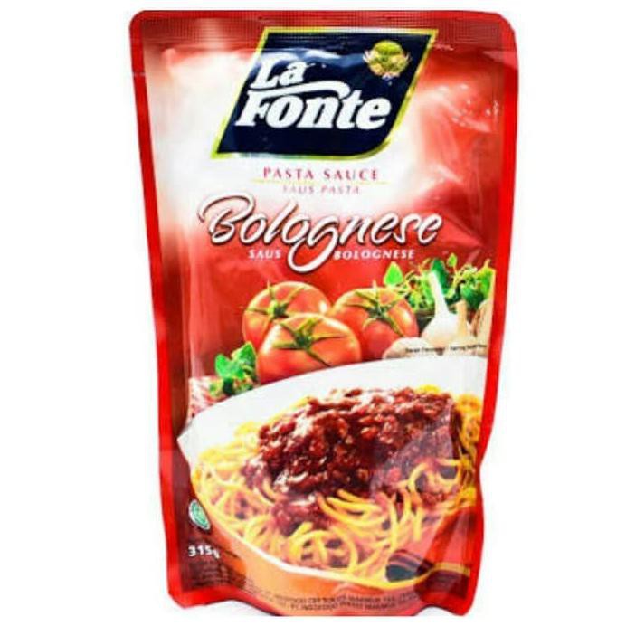 

BUMBU SPAGHETTI LA FONTE BOLOGNESE SAUS SPAGETI LAFONTE BOLONAISE