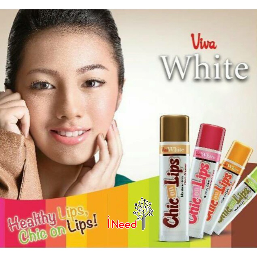 (INEED) VIVA White Chic On Lips Moisture Balm  - 4,2g | Viva Lip Balm