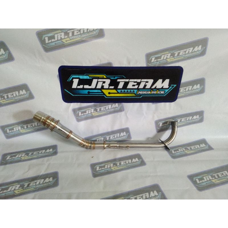 leher/pipa knalpot bebek kolong Vega r, Vega ZR, Jupiter r, Jupiter robot inlet 50
