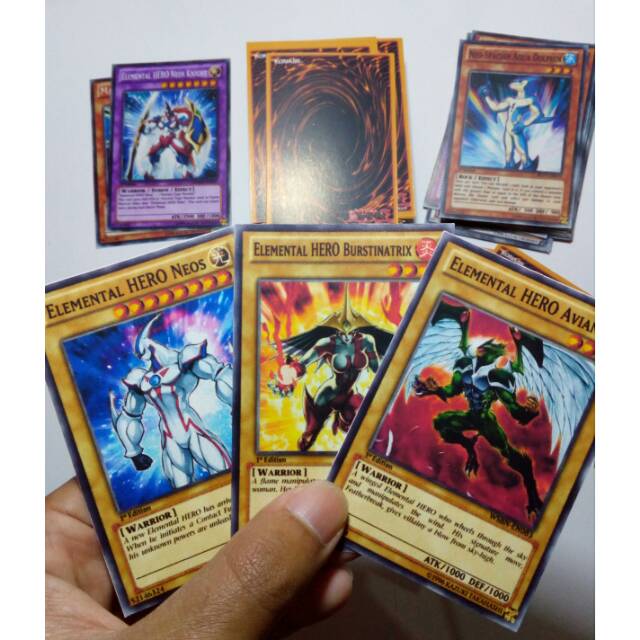 Yugioh kw deck elemental hero anime