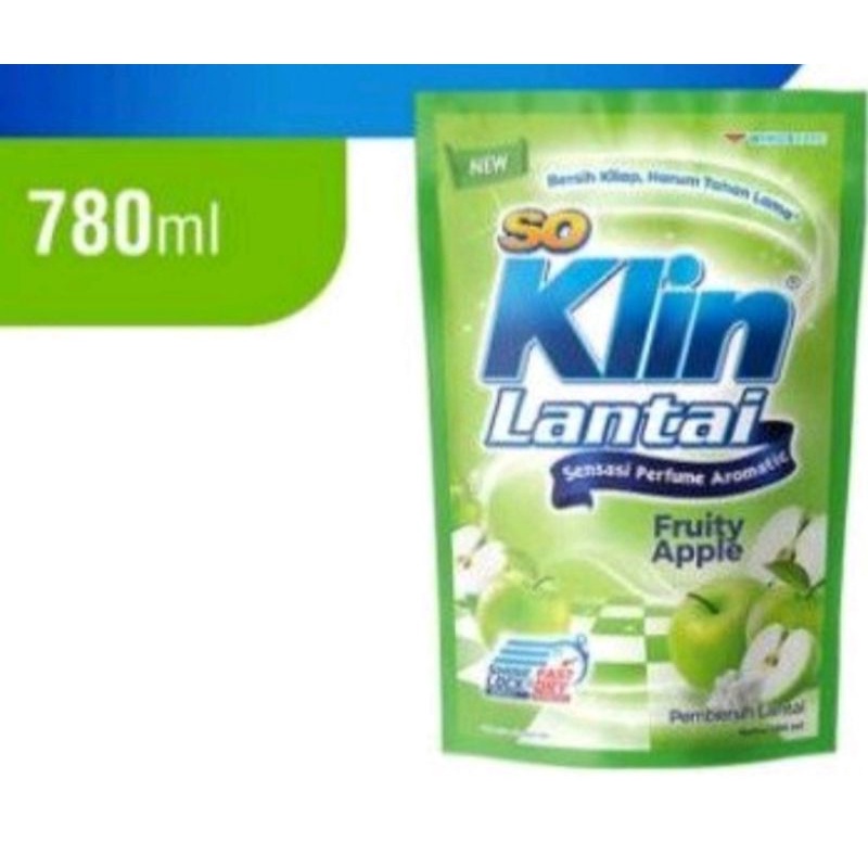 Soklin lantai Apple pembersih lantai 780 ml