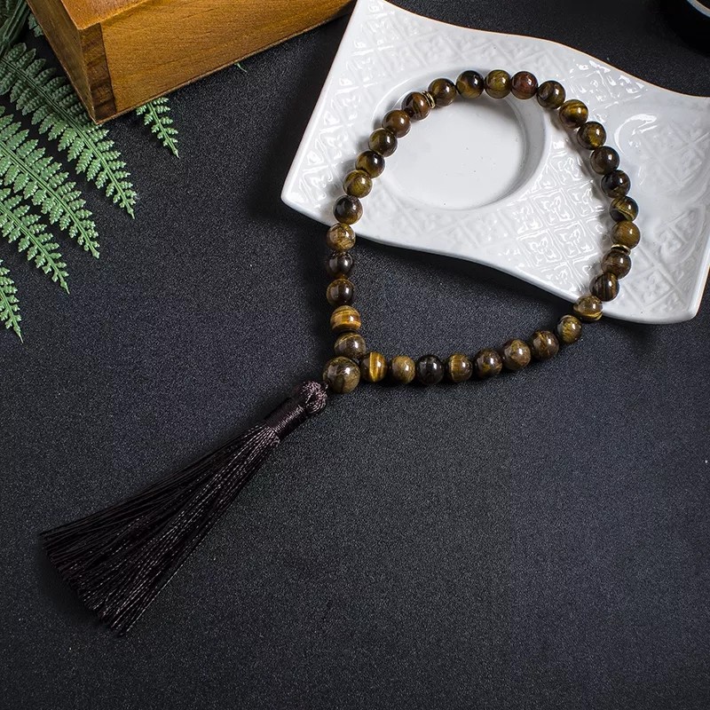 Gelang Tasbih Tiger Eye Original 33