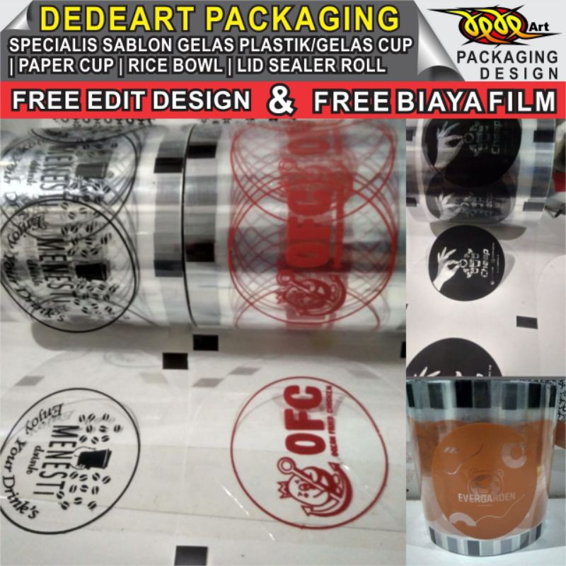 cup Sealer plastik press sablon untuk 1000cup