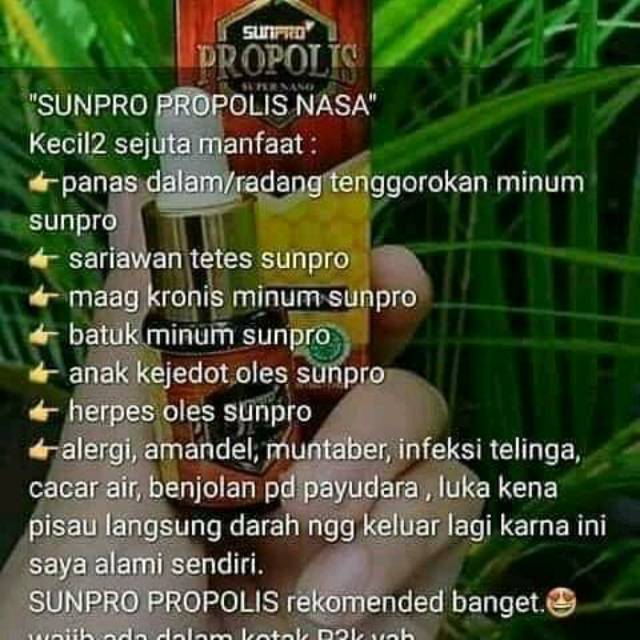 ORIGINAL SUNPRO PROPOLIS NASA/ NANO PROPOLIS SUNPRO /OBAT SERBAGUNA  NASA