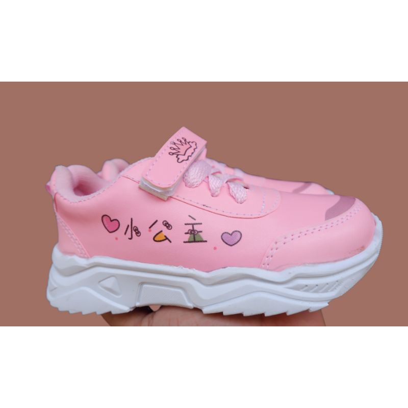 Sepatu Sneaker Anak Perempuan Motif JEPANG