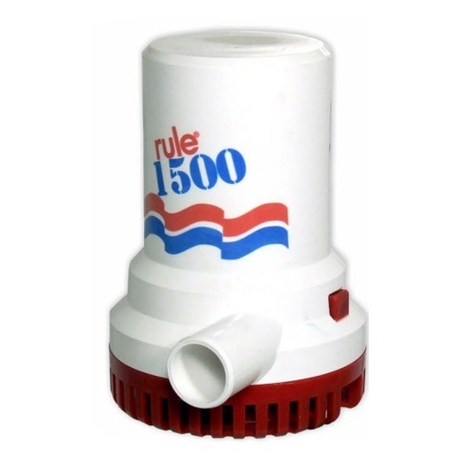 Bilge Pump RULE 1500GPH - 24Volt / Pompa Celup RULE 1500