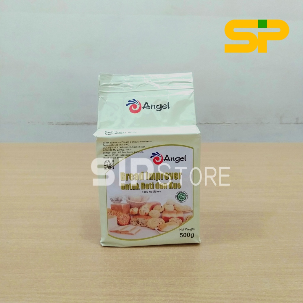 

Bread Improver "ANGEL" @500gr / Pelembut Kue bukan Pengembang Kue 500gr