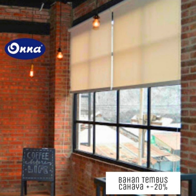 Onna / RollerBlind / TiraiGulung / KeraiJendela / Gordyn