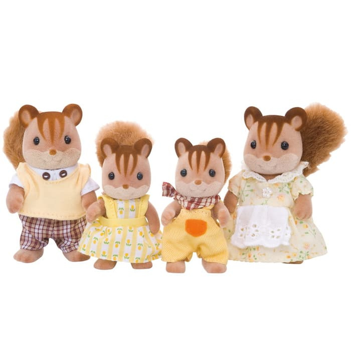 Agathasale - Sylvanian Families Walnut Squirrel Family