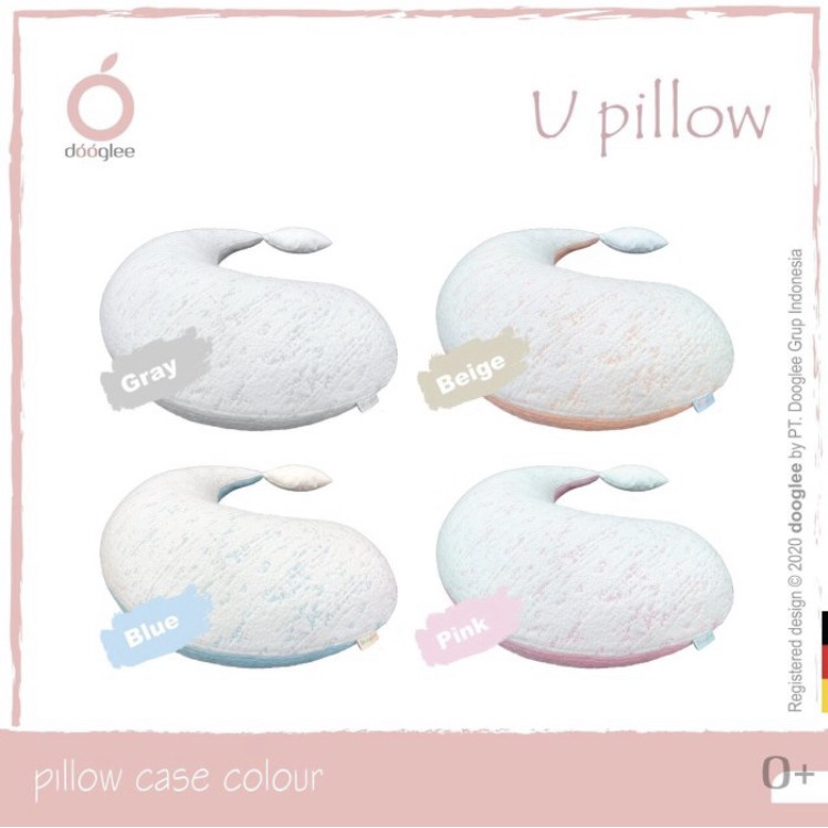 Dooglee U Pillow Nursing Bantal Menyusui Breastfeeding anti gumoh bayi