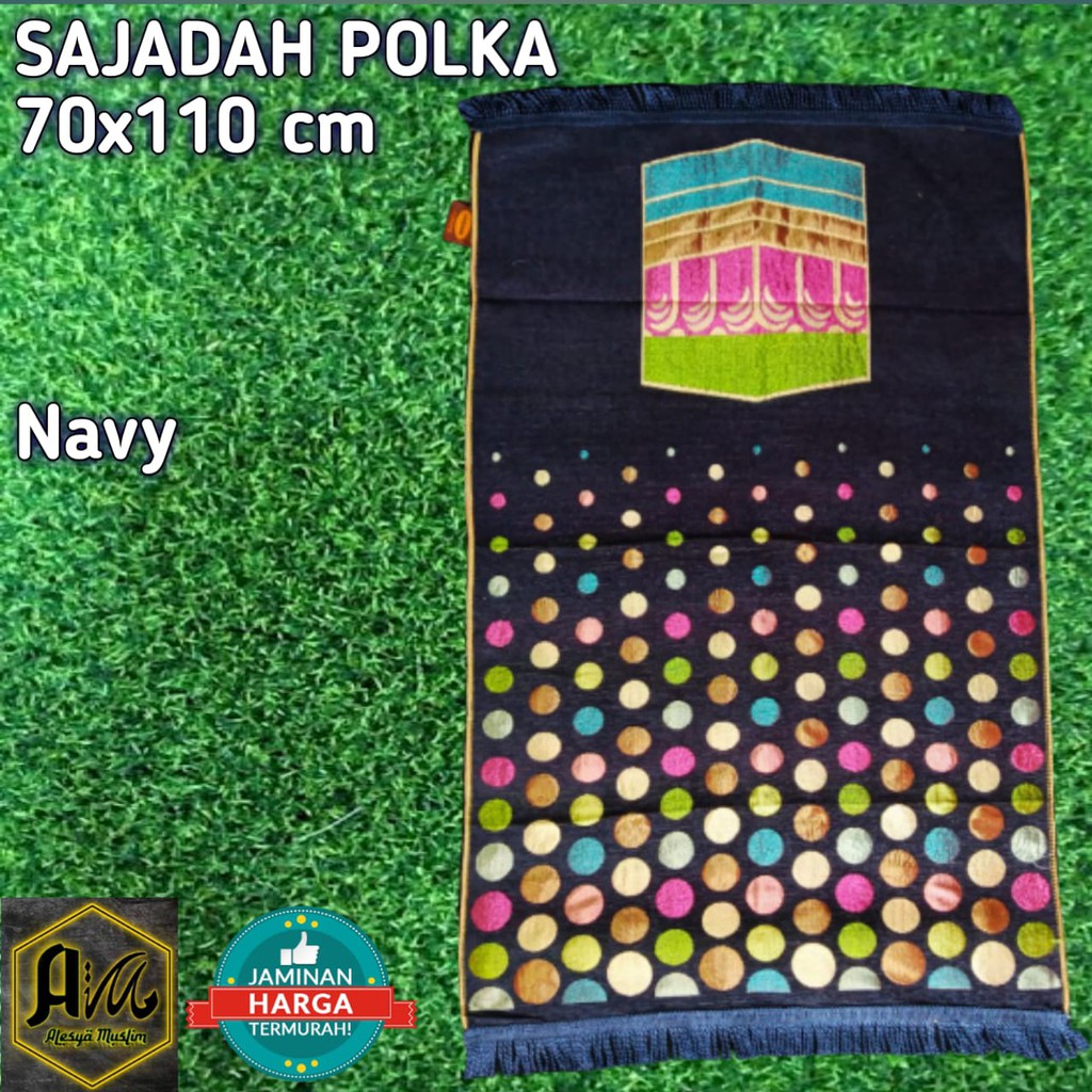 Sajadah Motif Polkadot/Best Seller/HargaGrosir/Bisa bayar di Tempat