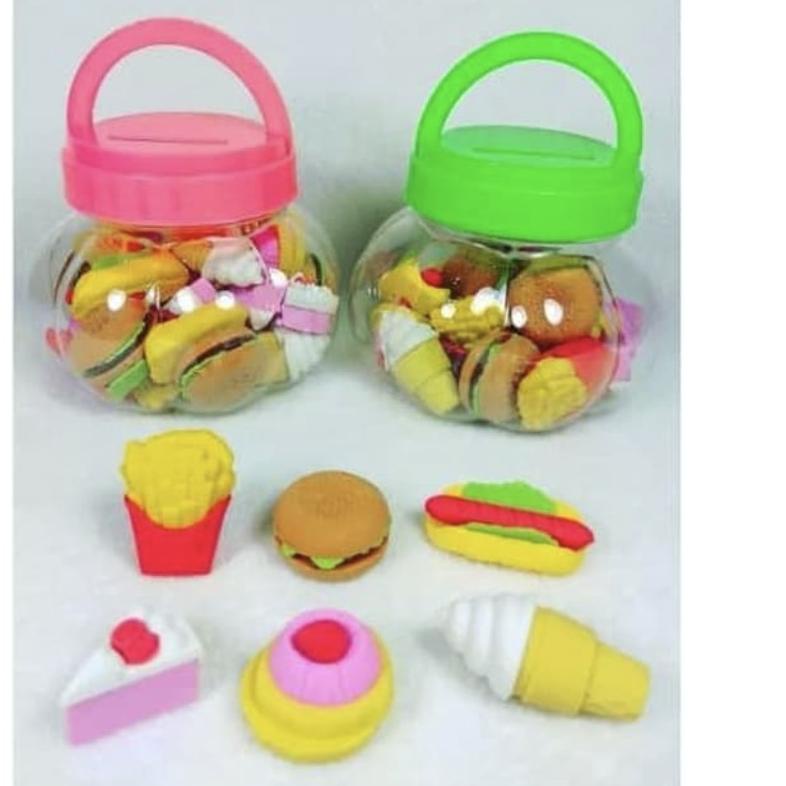 

*Paling Laris* PENGHAPUS STIP KARAKTER FANCY MAKANAN BUAH BUAHAN (TOPLES - 24 PCS ) Dijamin
