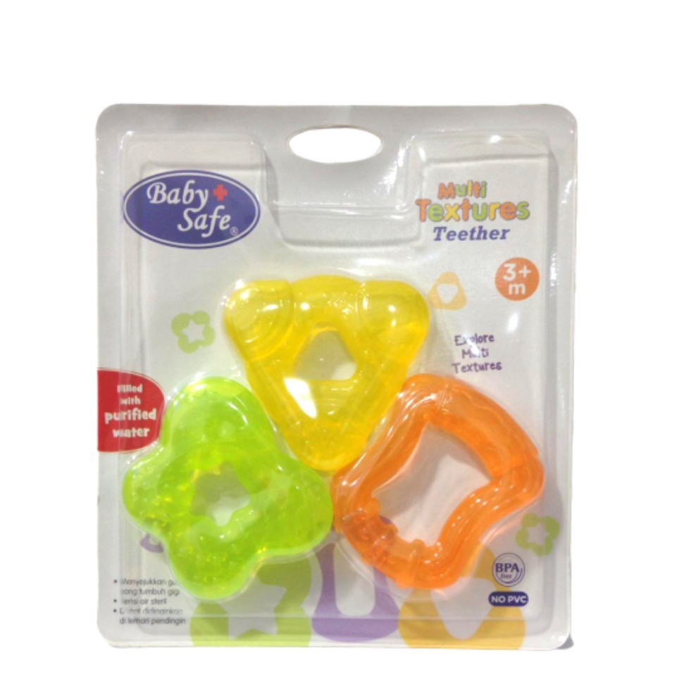 Baby Safe Gigitan Bayi Multi Texture Teether TT009