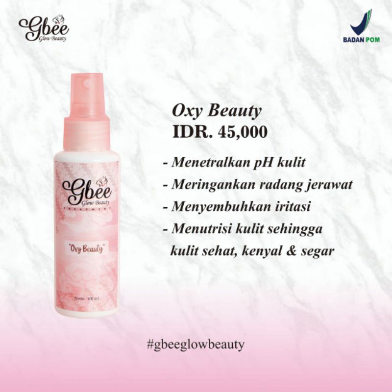 

Oxy Beauty GBEE Glow Beauty Skincare NEW!!