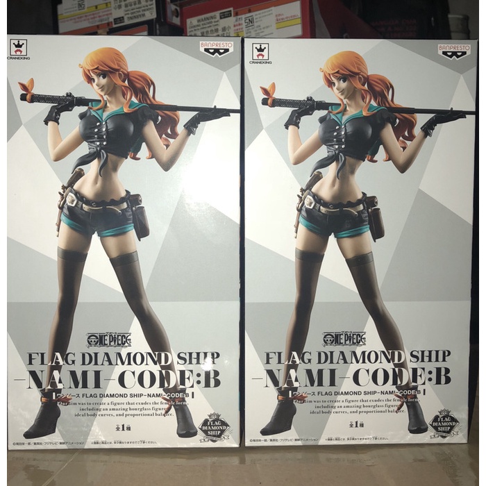 Flag Diamond Ship Nami Code B Original Banpresto