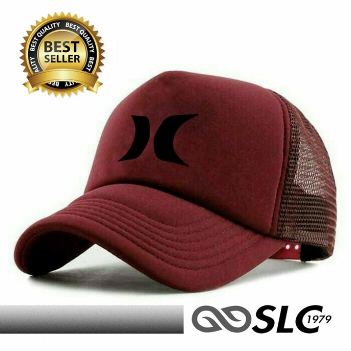 DISKON TOPI JARING TRUCKER HURLEY LR7 - SLC TOPI TERKEREN