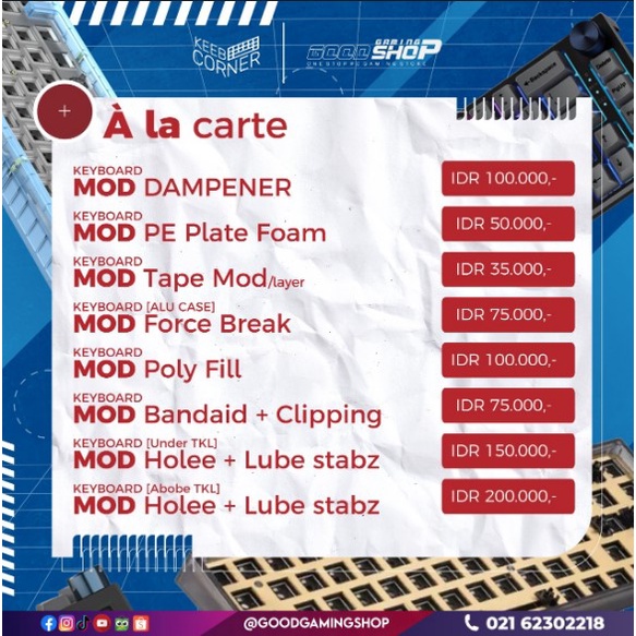 Modifikasi keyboard a la carte