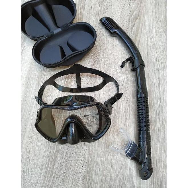 BOLEH DROPSHIP Alat Snorkeling Masker dan Snorkel Full Dry