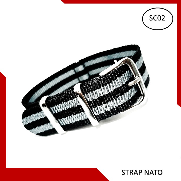 Tali jam tangan Nato strap alexandre cristine digi