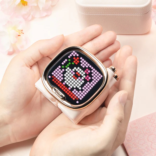 Divoom Zooe Pixel Art Bluetooth Speaker Portable Mini Music - Garansi Resmi Divoom Indonesia 1 Tahun