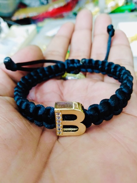 Gelang inisial alphabet gelang huruf