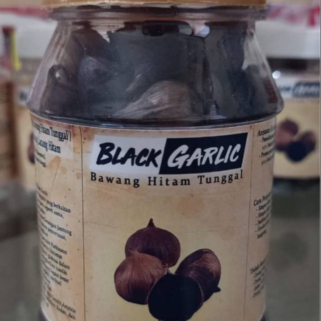 

Black garlic