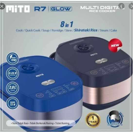 (PENGIRIMAN KHUSUS JNE/JNT/EKSPEDISI) Magicom Digital Mito R2 2 Liter