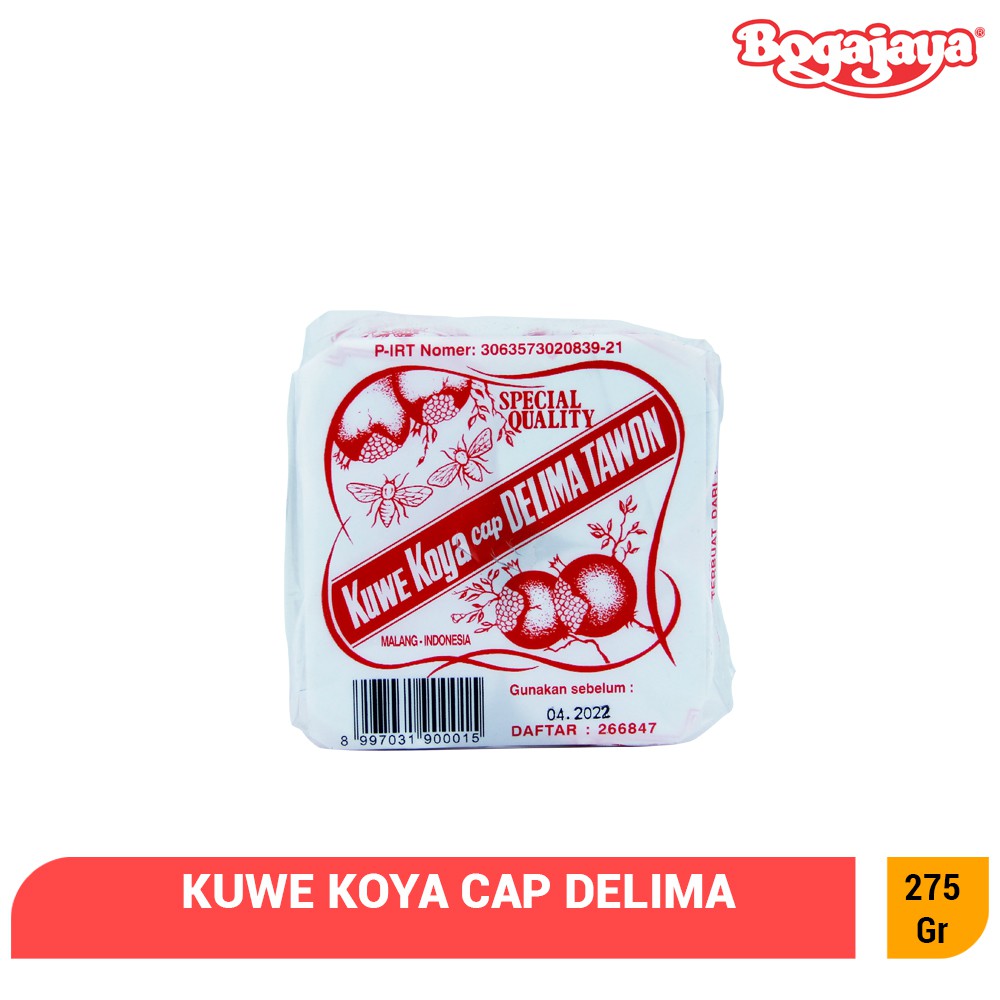 

KUE KOYA DELIMA TAU SA KO KHAS MALANG 275 GRAM