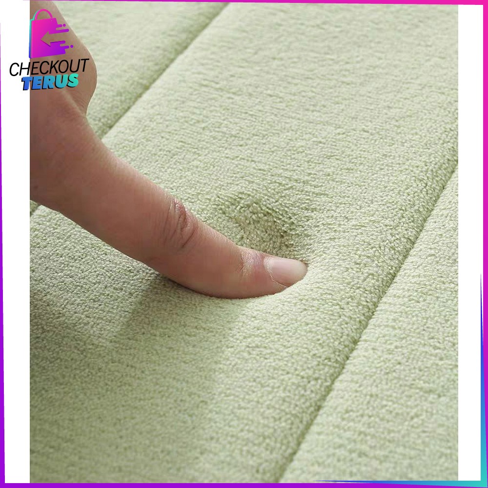 CT C362 Keset Kaki Anti Slip (80x60cm) Keset Kamar Mandi Anti Slip Bahan Memory Foam Keset Dapur Anti Slip Menyerap Air