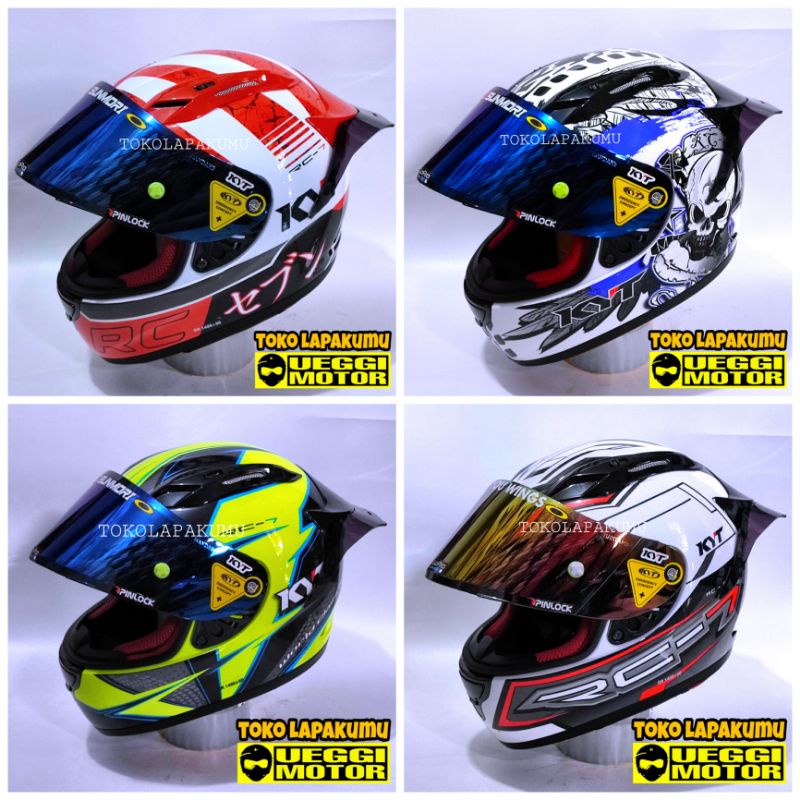 KYT RC7 MODIF PAKET GANTENG - KYT RC7 SPAIN ITALIA